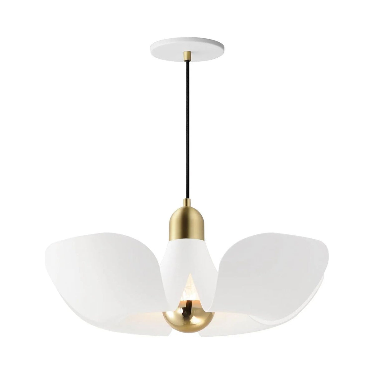 Maxim Lighting - Poppy LED Pendant - 11394WTSBR | Montreal Lighting & Hardware