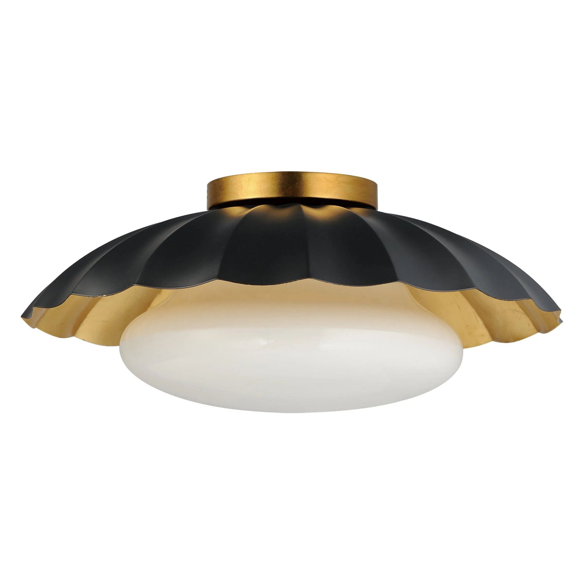 Maxim Lighting - Primrose Flush Mount - 18059BKGL | Montreal Lighting & Hardware