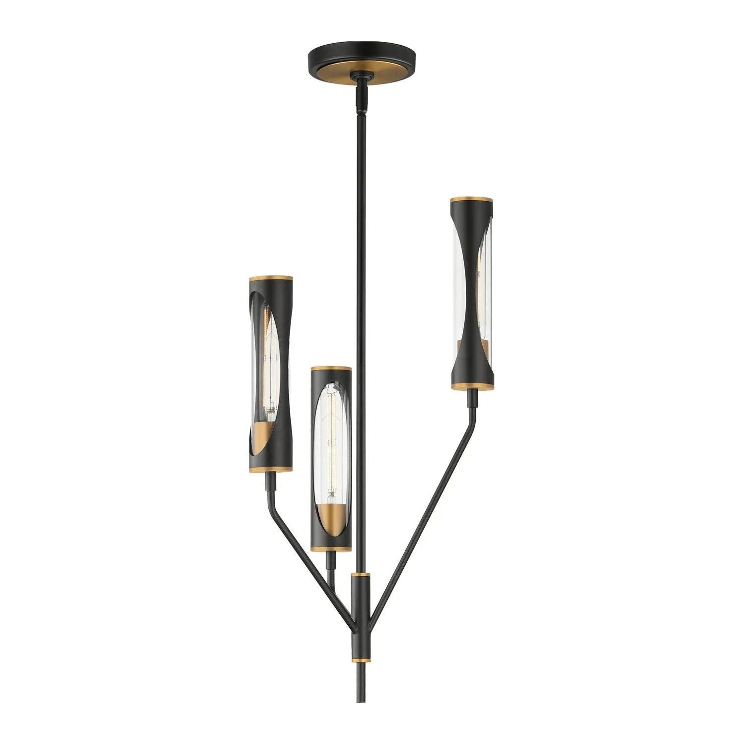 Maxim Lighting - Regent LED Pendant - 16173CLBKAB | Montreal Lighting & Hardware