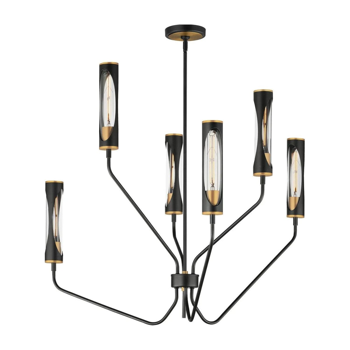 Maxim Lighting - Regent LED Pendant - 16176CLBKAB | Montreal Lighting & Hardware