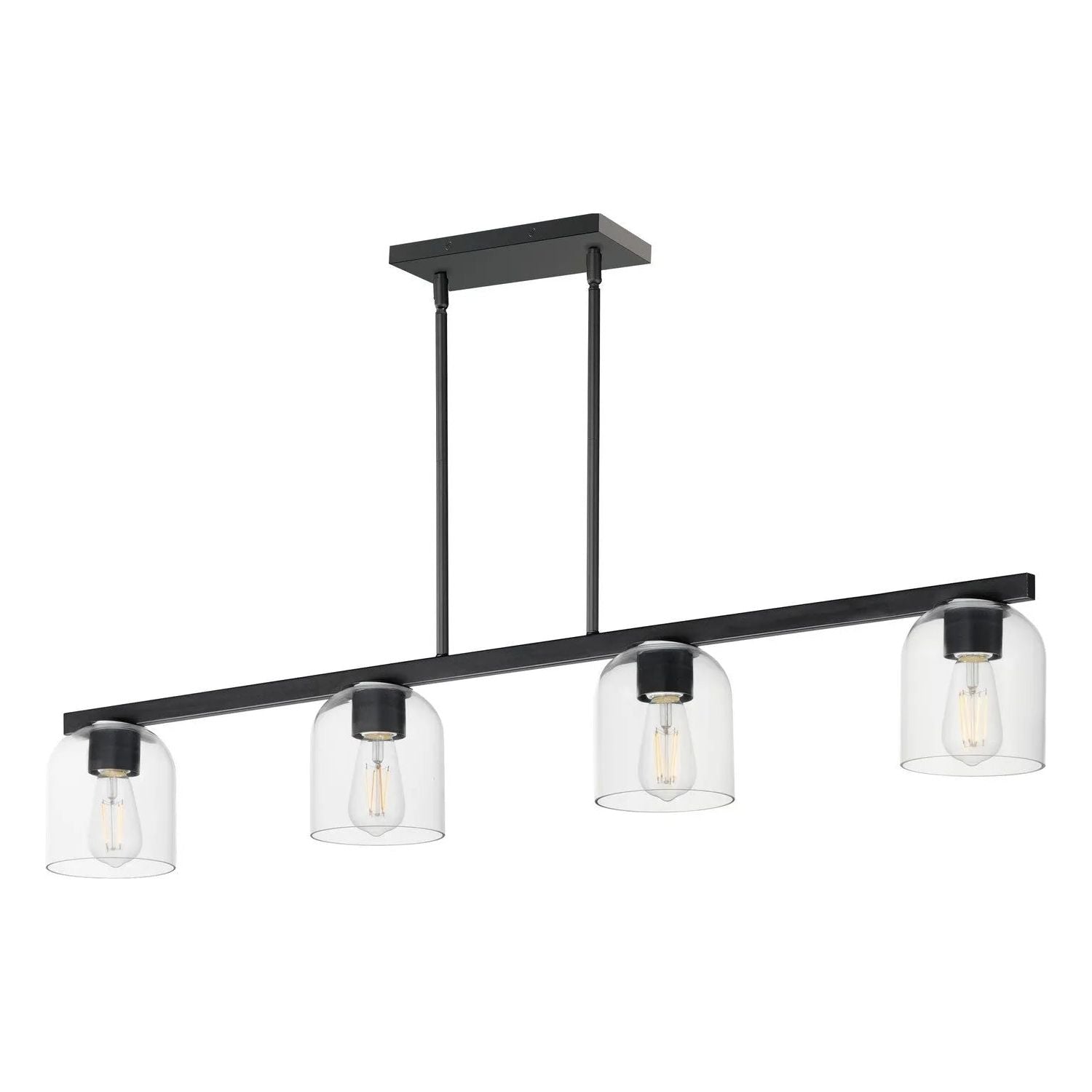 Maxim Lighting - Scoop Linear Pendant - 21236CLBK | Montreal Lighting & Hardware