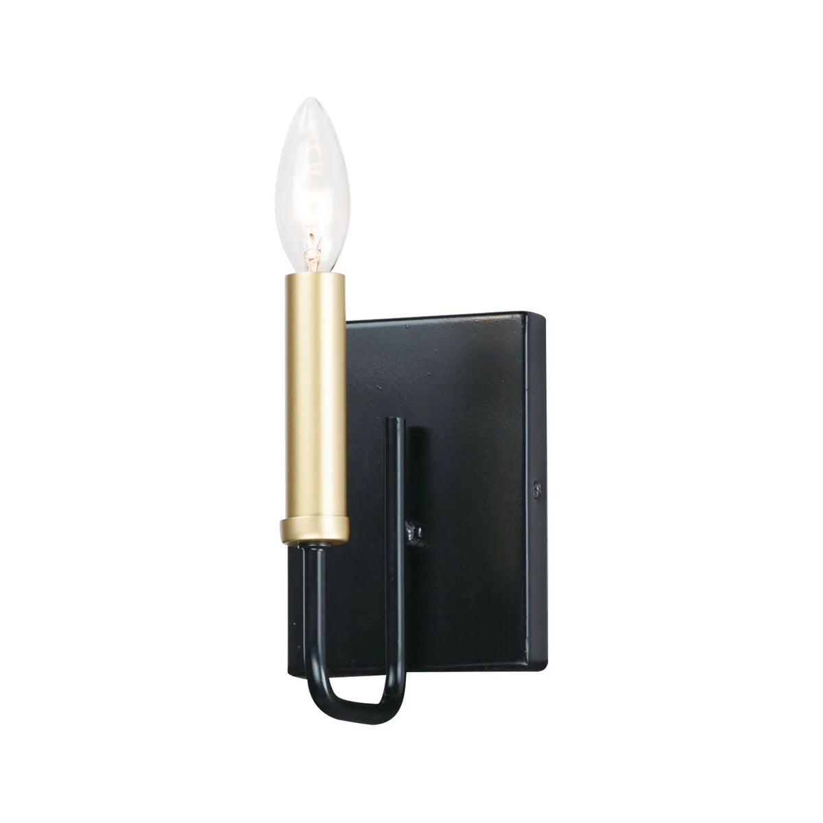 Maxim Lighting - Sullivan Wall Sconce - 10251BKGLD | Montreal Lighting & Hardware