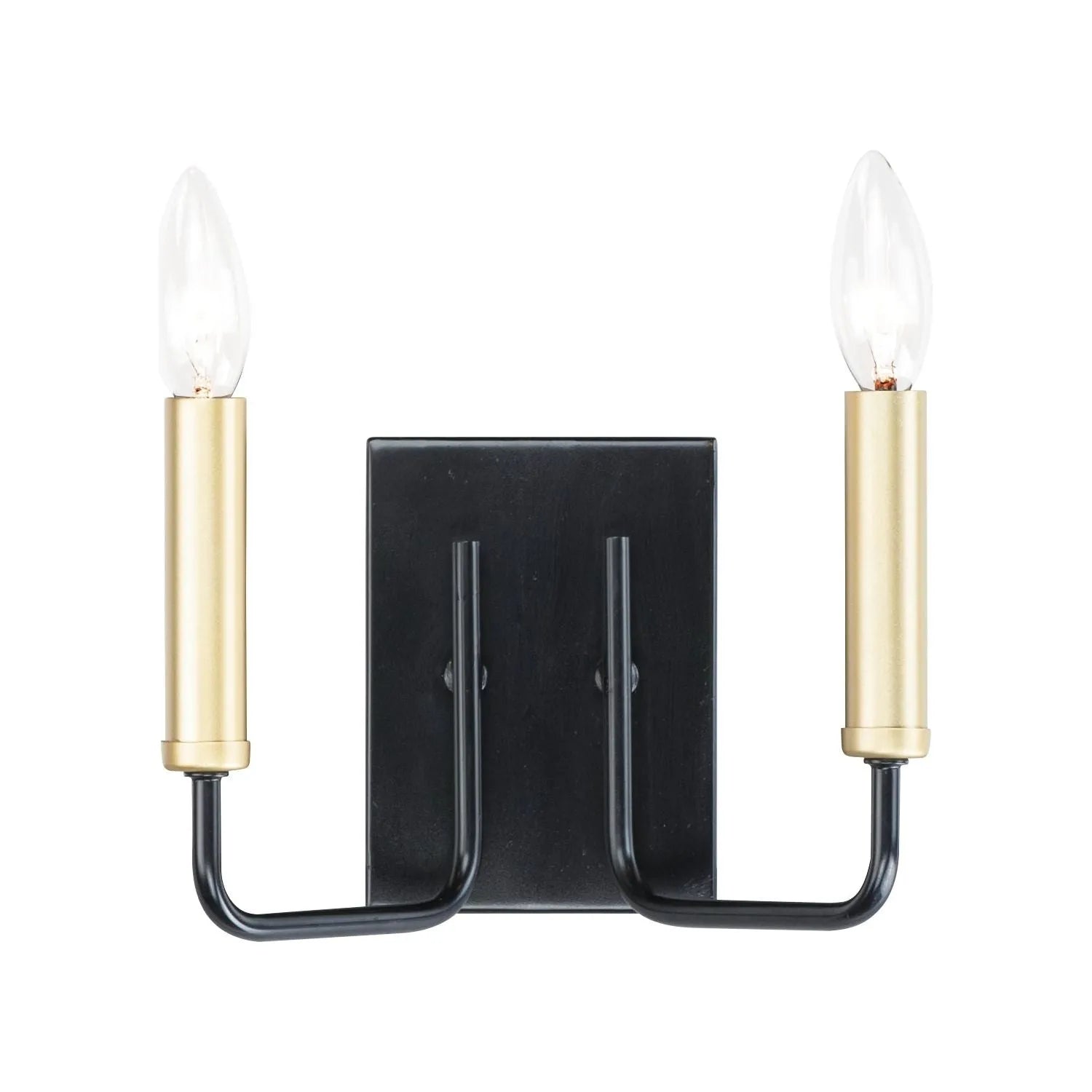 Maxim Lighting - Sullivan Wall Sconce - 10252BKGLD | Montreal Lighting & Hardware