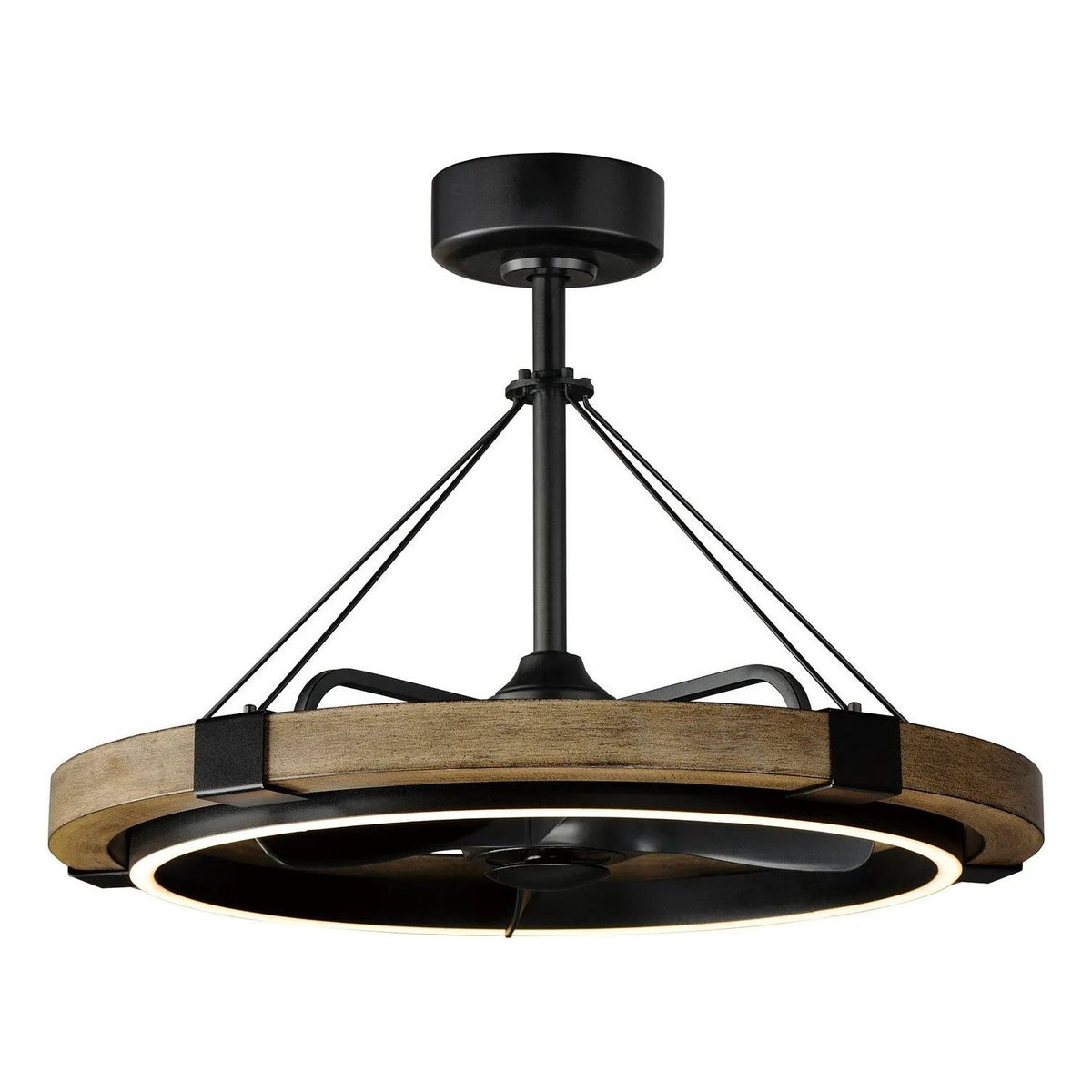 Maxim Lighting - Timber LED Fandelight - 61011DWBK | Montreal Lighting & Hardware