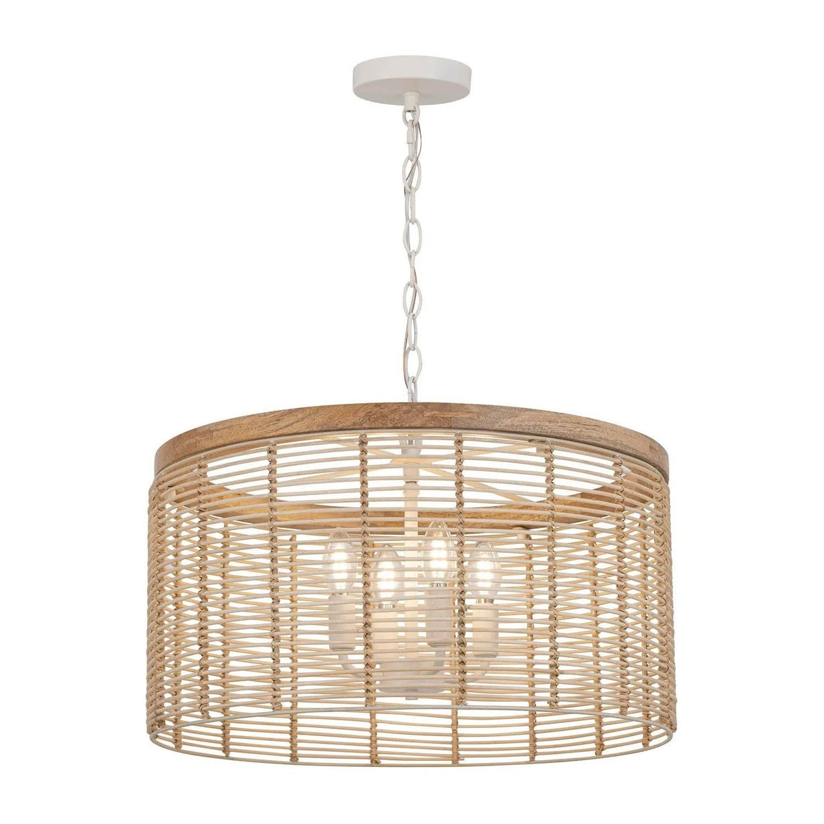 Maxim Lighting - Vannerie Pendant - 22445NAEC | Montreal Lighting & Hardware