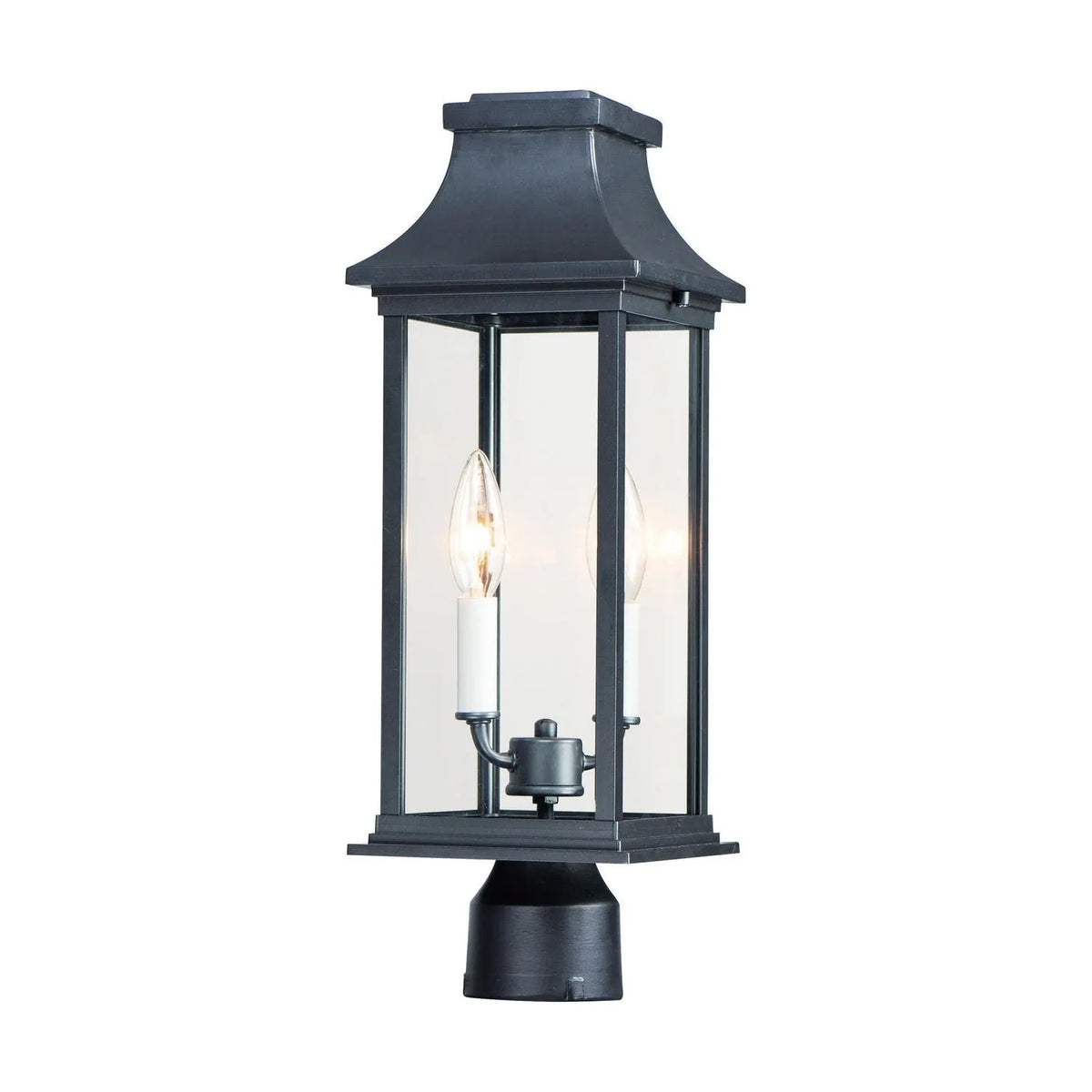 Maxim Lighting - Vicksburg Outdoor Post Mount - 30020CLBK | Montreal Lighting & Hardware