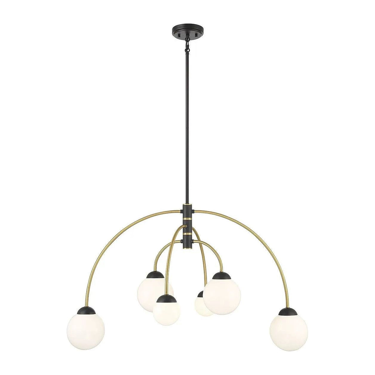 Meridian Lite Trends - Meridian Chandelier - M100114MBKNB | Montreal Lighting & Hardware