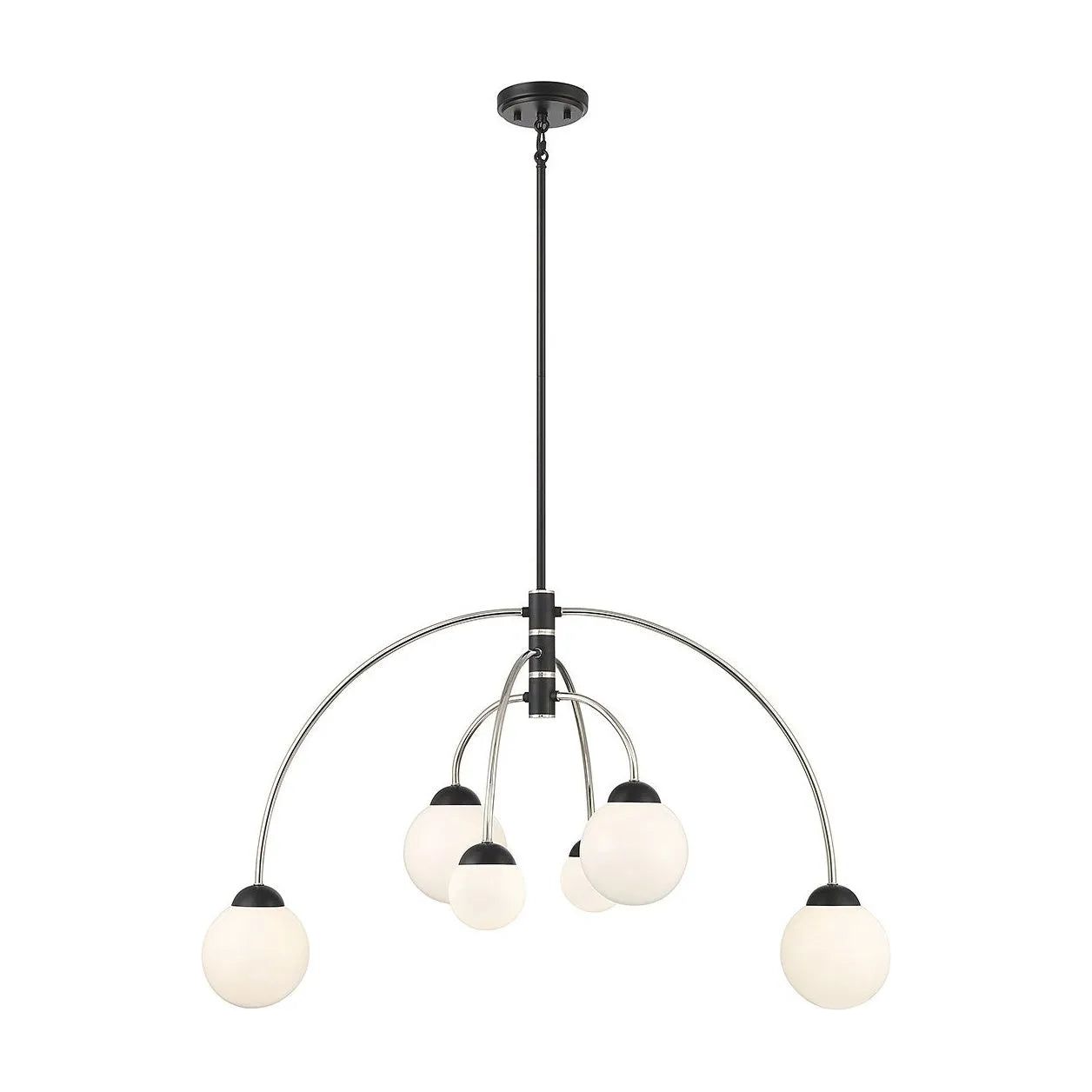 Meridian Lite Trends - Meridian Chandelier - M100114MBKPN | Montreal Lighting & Hardware