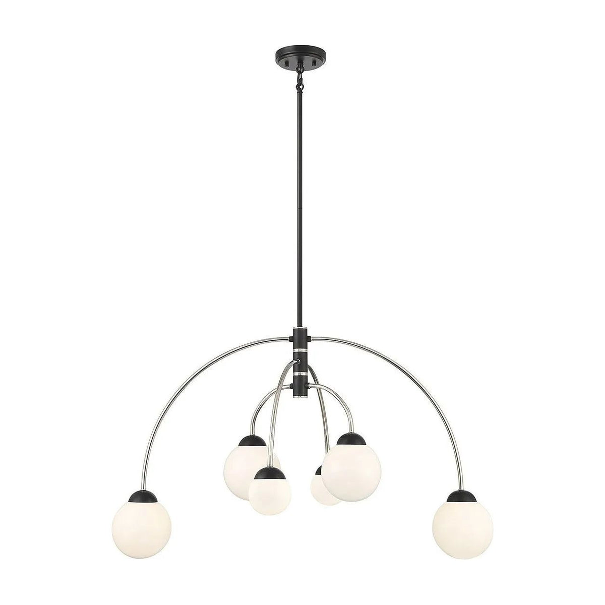 Meridian Lite Trends - Meridian Chandelier - M100114MBKPN | Montreal Lighting & Hardware