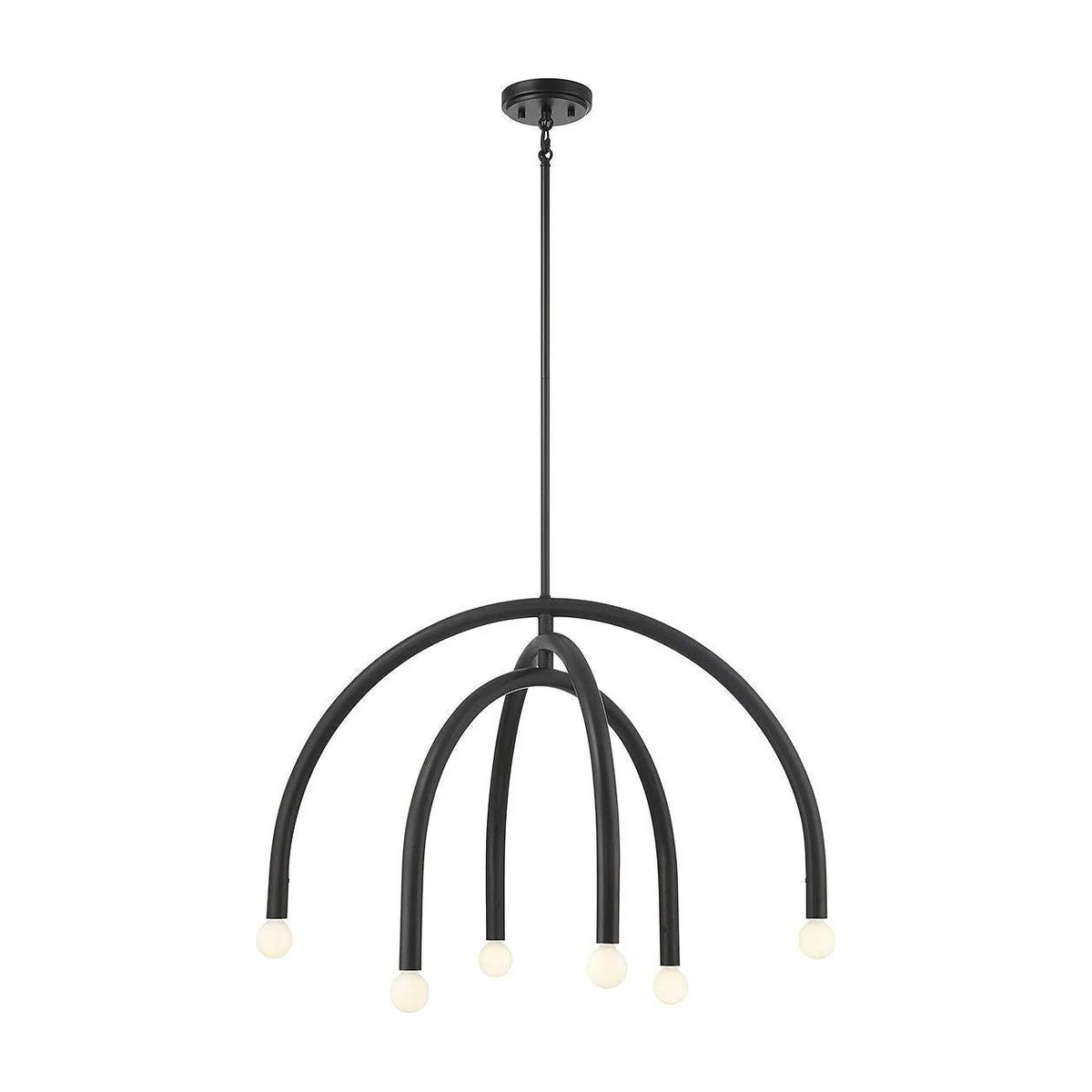 Meridian Lite Trends - Meridian Chandelier - M100115MBK | Montreal Lighting & Hardware