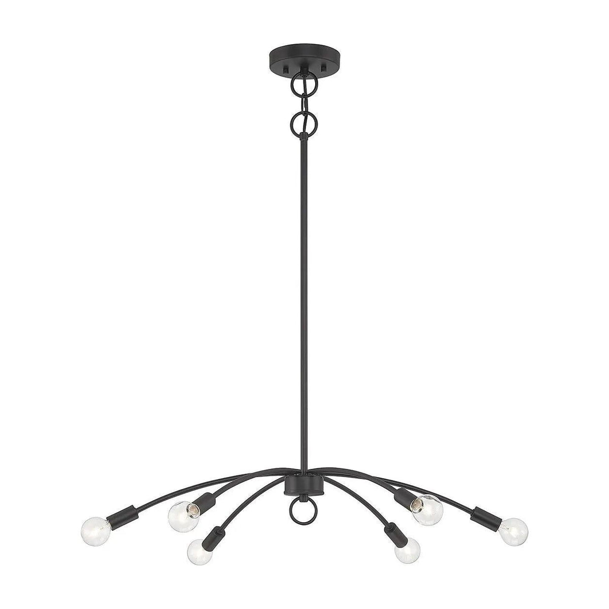 Meridian Lite Trends - Meridian Chandelier - M100116MBK | Montreal Lighting & Hardware