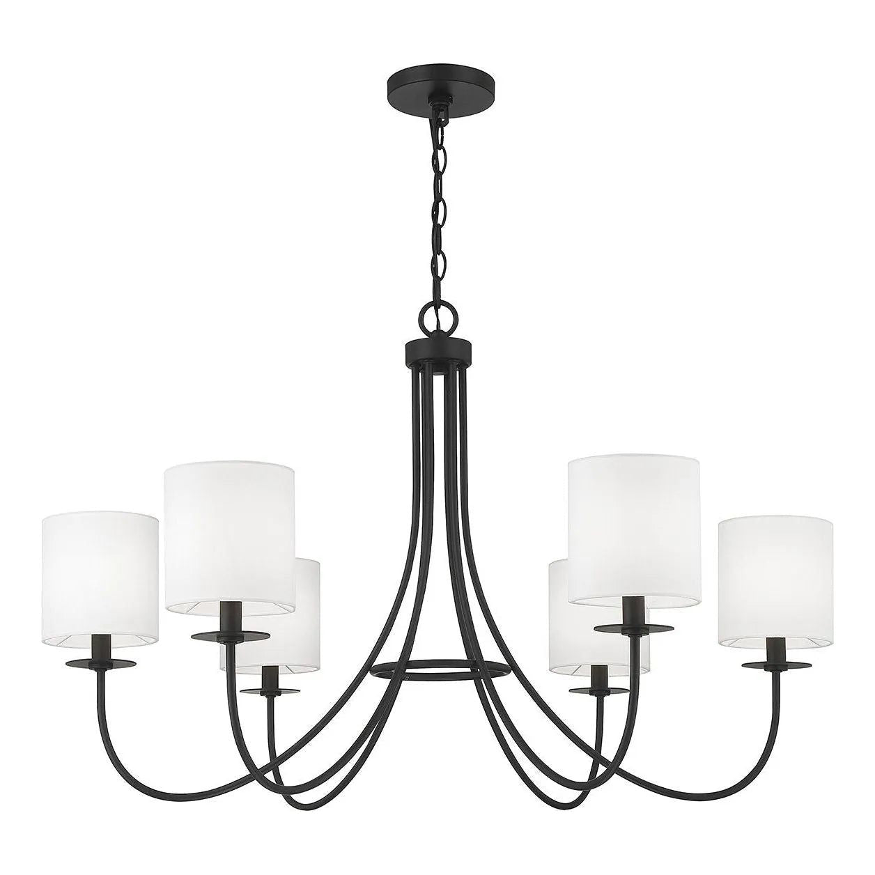 Meridian Lite Trends - Meridian Chandelier - M100117MBK | Montreal Lighting & Hardware