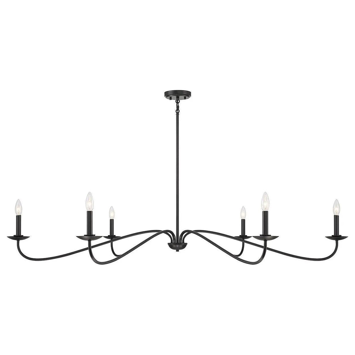 Meridian Lite Trends - Meridian Chandelier - M100119MBK | Montreal Lighting & Hardware