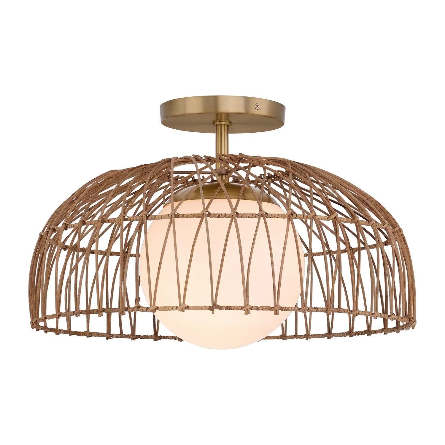 Meridian Lite Trends - Meridian Convertible Pendant or Semi-Flush M7043 - M7043NB | Montreal Lighting & Hardware