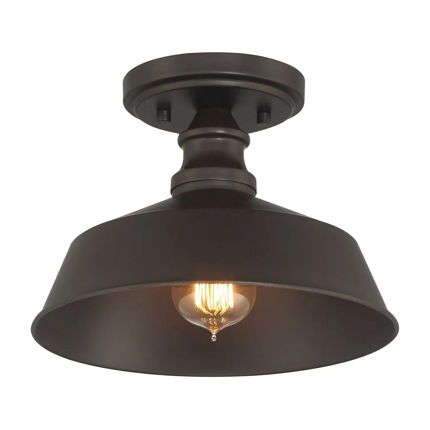 Meridian Lite Trends - Meridian Semi-Flush Mount - M60068ORB | Montreal Lighting & Hardware