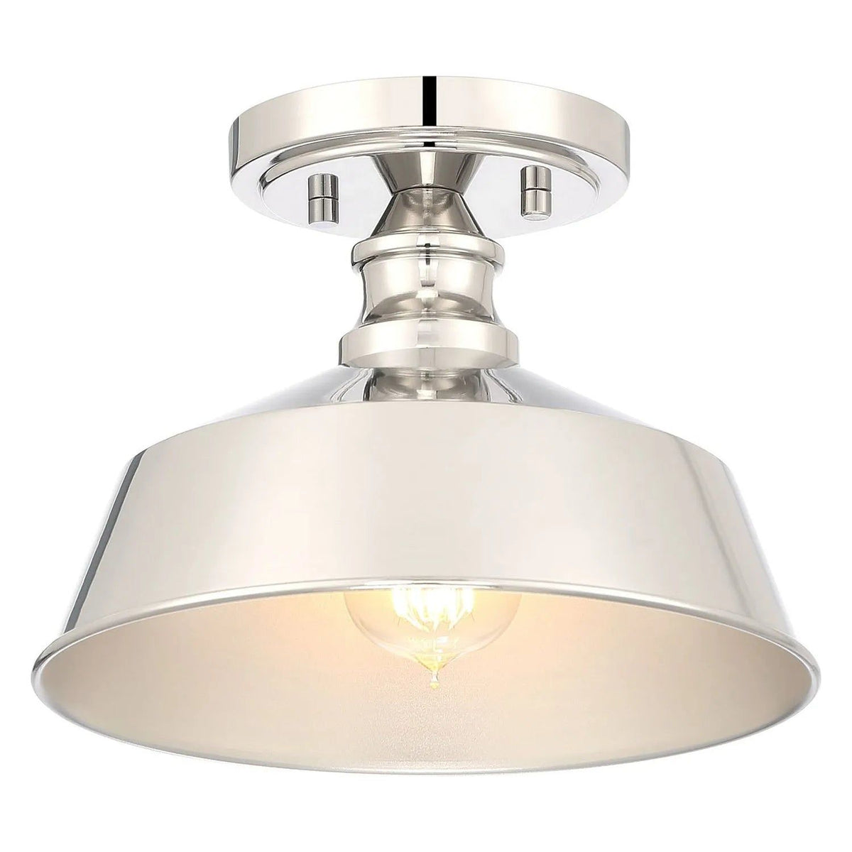 Meridian Lite Trends - Meridian Semi-Flush Mount - M60068PN | Montreal Lighting & Hardware