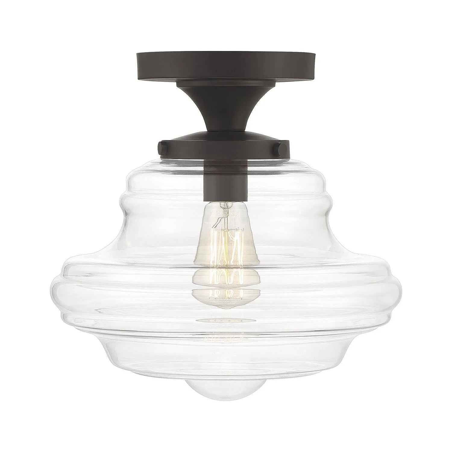 Meridian Lite Trends - Meridian Semi-Flush Mount - M60069ORB | Montreal Lighting & Hardware