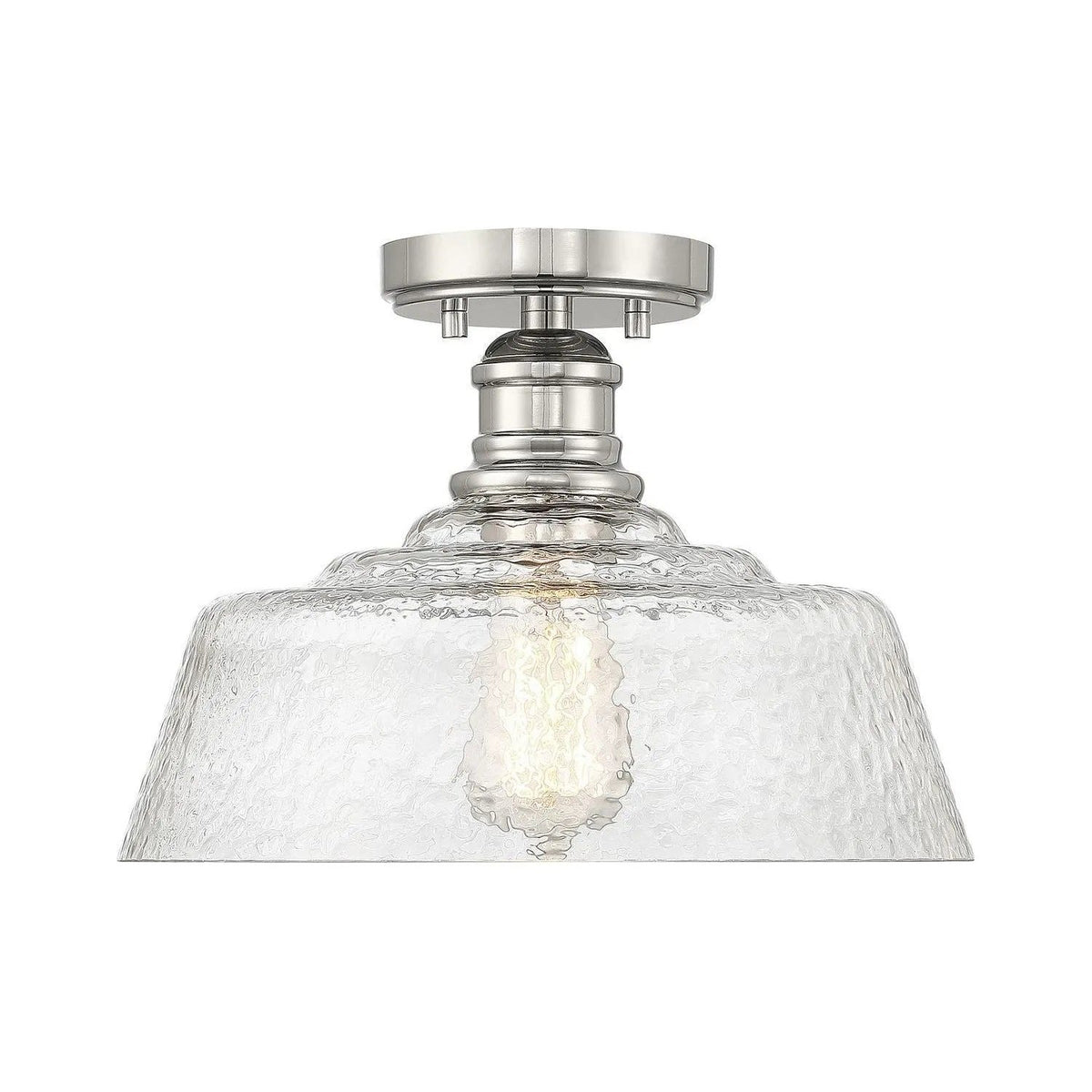 Meridian Lite Trends - Meridian Semi-Flush Mount - M60070PN | Montreal Lighting & Hardware