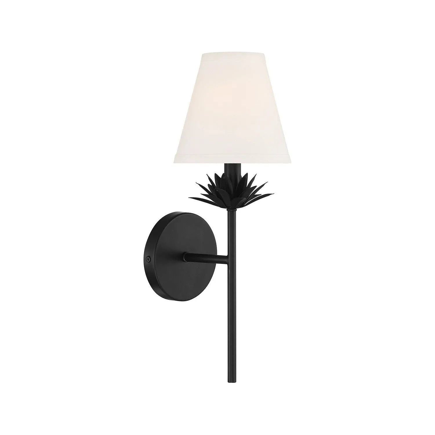 Meridian Lite Trends - Meridian Wall Sconce - M90077MBK | Montreal Lighting & Hardware