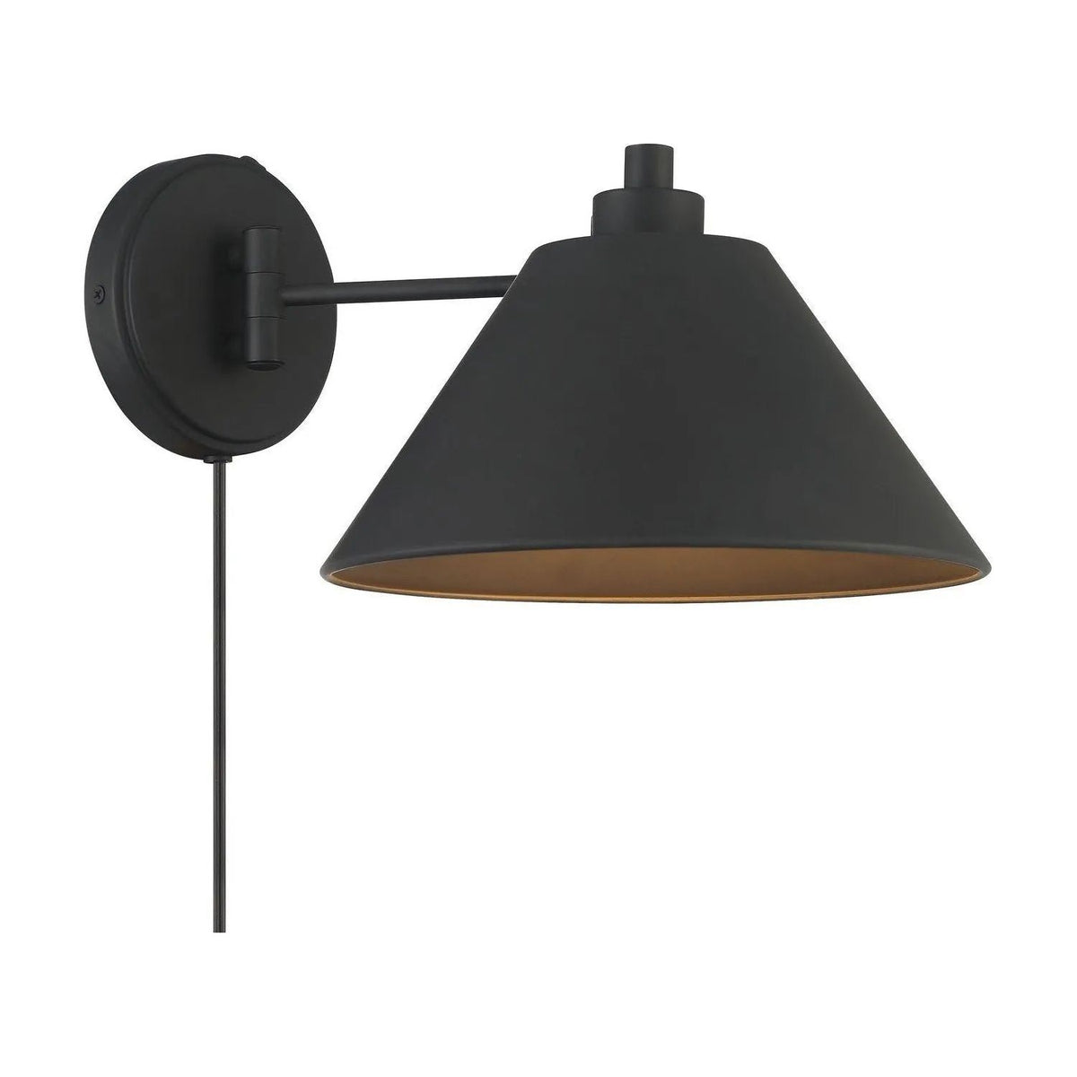 Meridian Lite Trends - Meridian Wall Sconce - M90086MBK | Montreal Lighting & Hardware