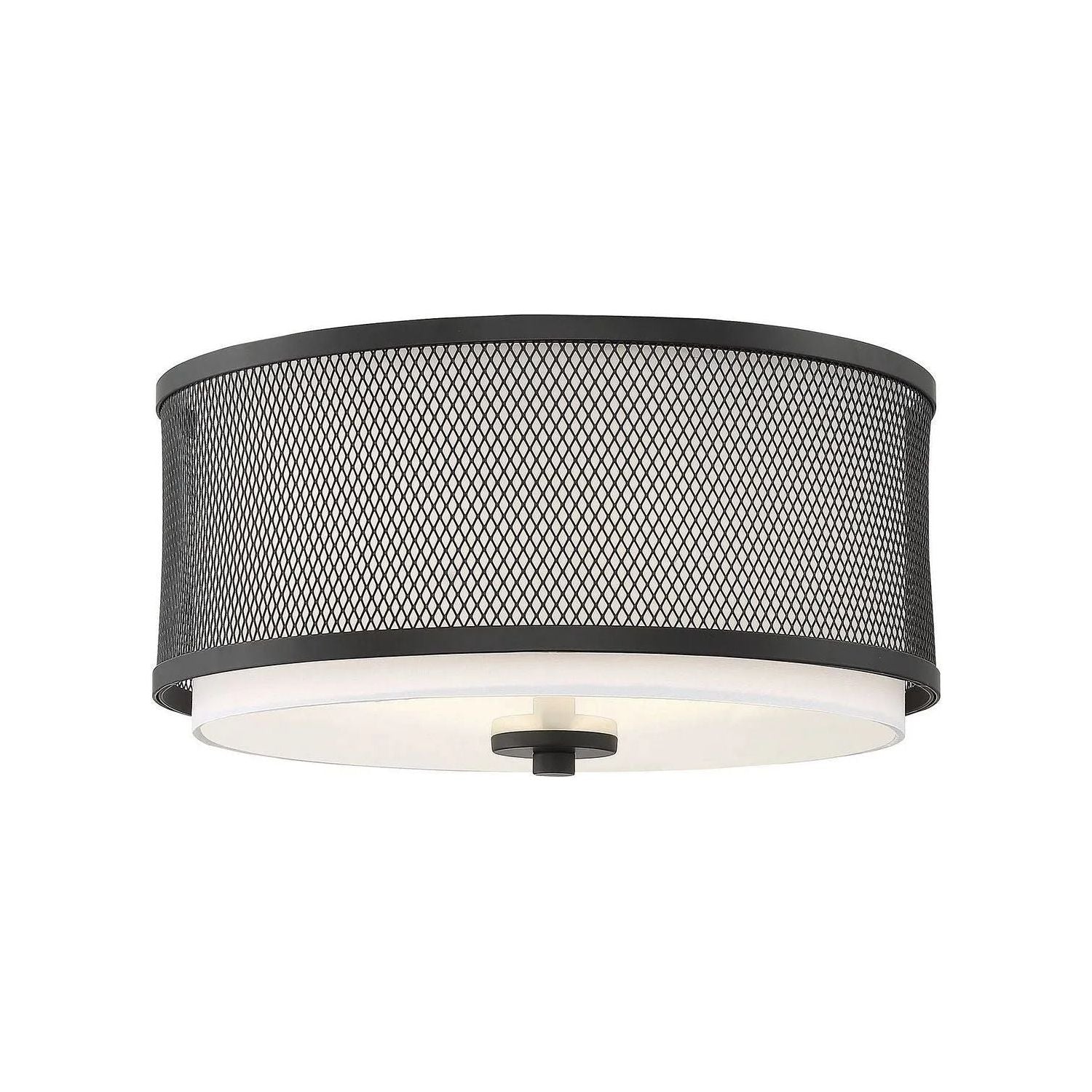 Meridian Lite Trends - Mflus Semi-Flush Mount - M60018MBK | Montreal Lighting & Hardware