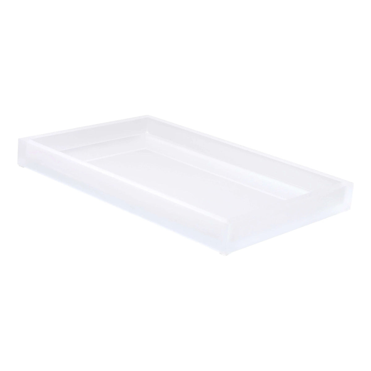 Mike + Ally - Ice Frosted Snow Large Vanity Tray - 31117 | Montreal Lighting & Hardware