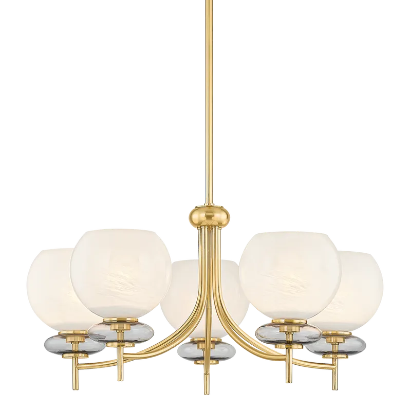 Mitzi - Alexia Chandelier - H909805-AGB | Montreal Lighting & Hardware