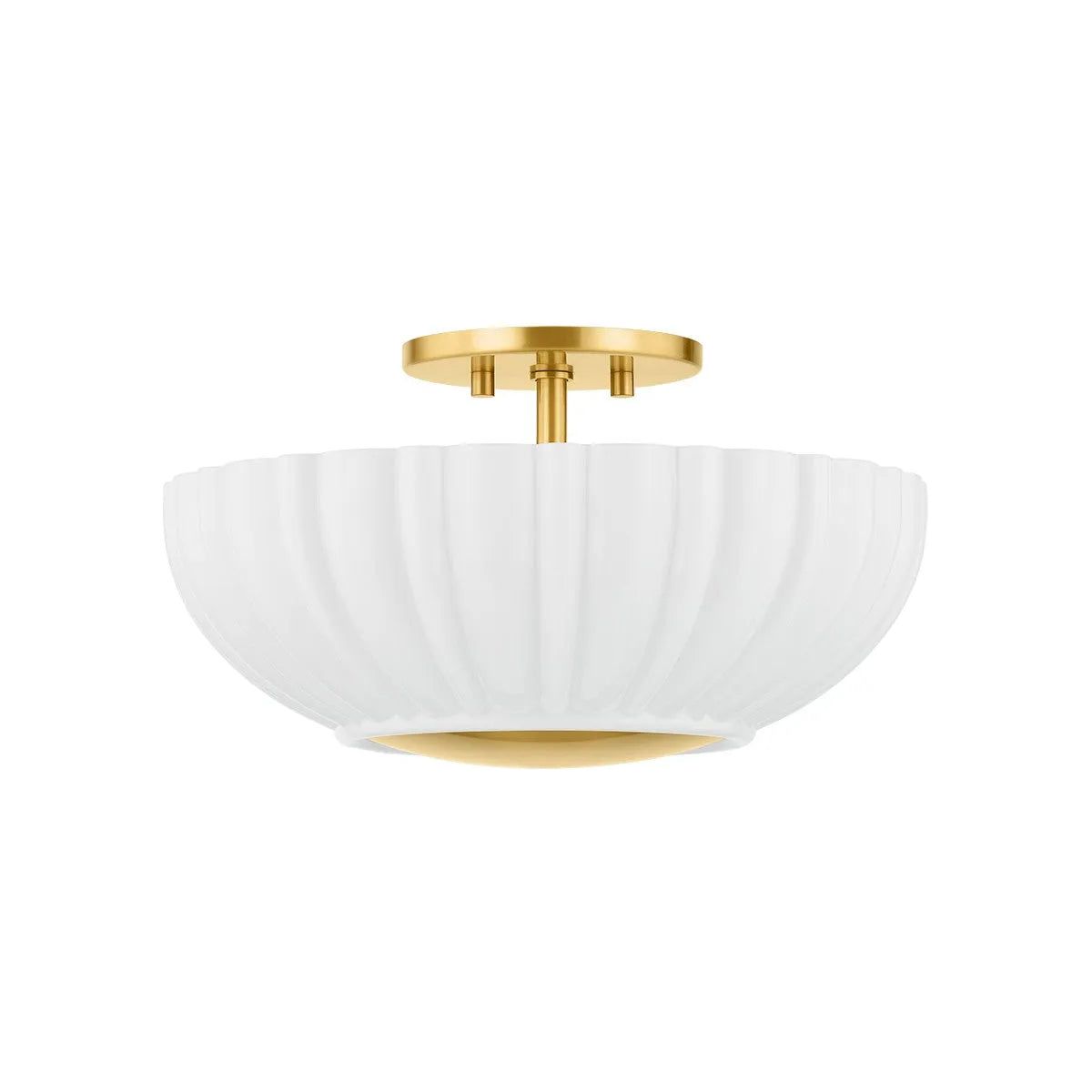 Mitzi - Anne Flush Mount - H966502-AGB | Montreal Lighting & Hardware