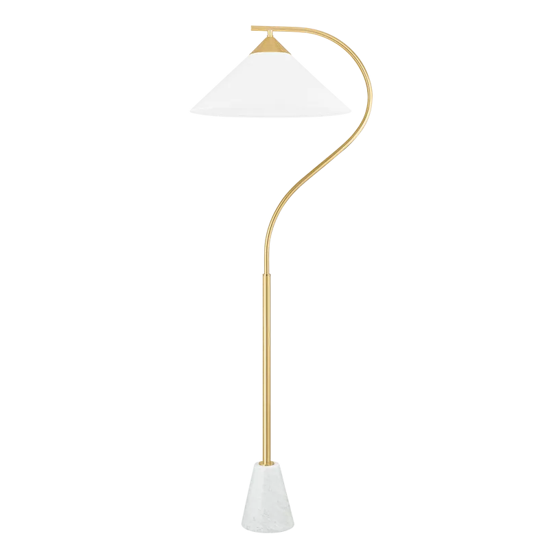 Mitzi - Bianca Floor Lamp - HL930401-AGB | Montreal Lighting & Hardware