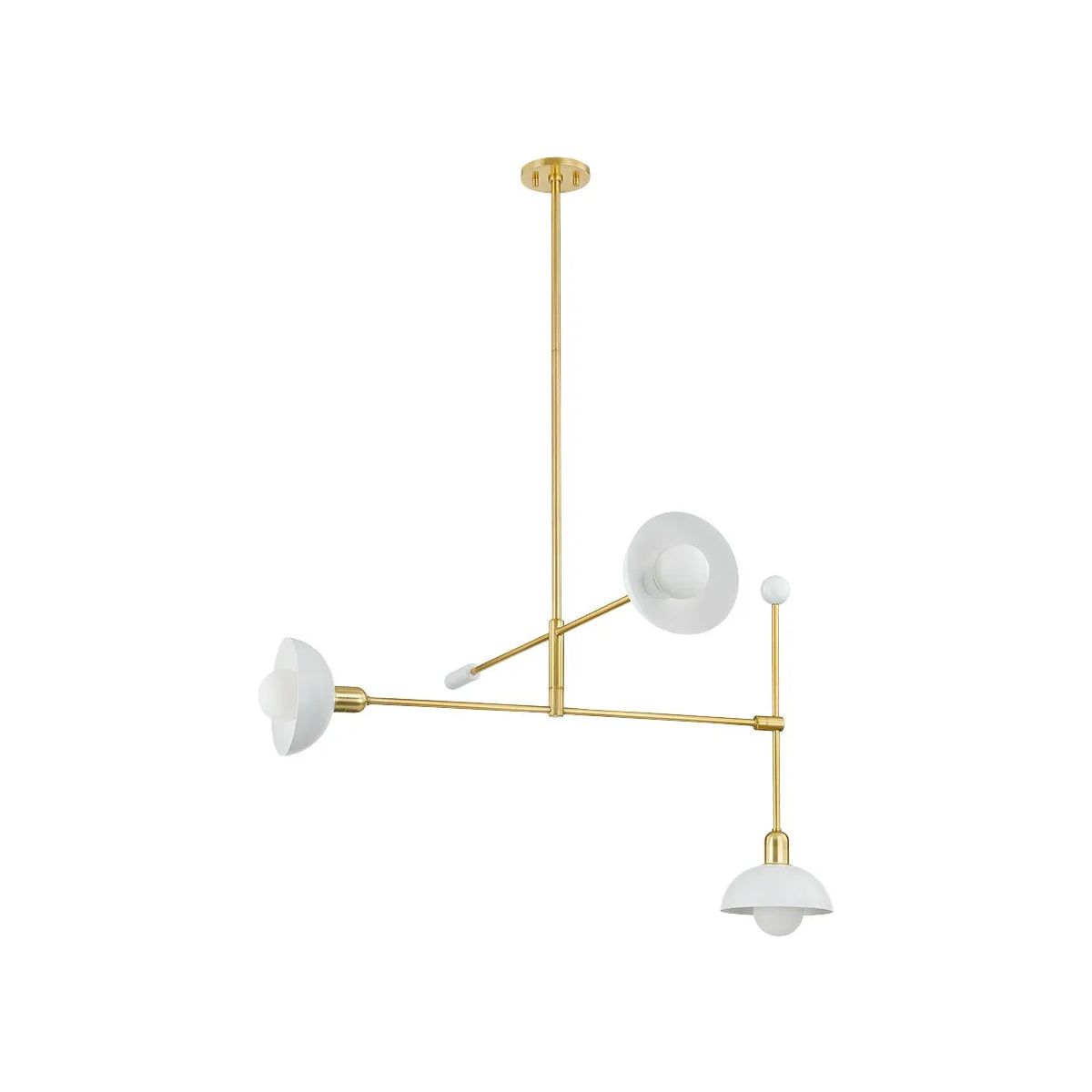 Mitzi - Billie Chandelier - H878803-AGB/SWH | Montreal Lighting & Hardware