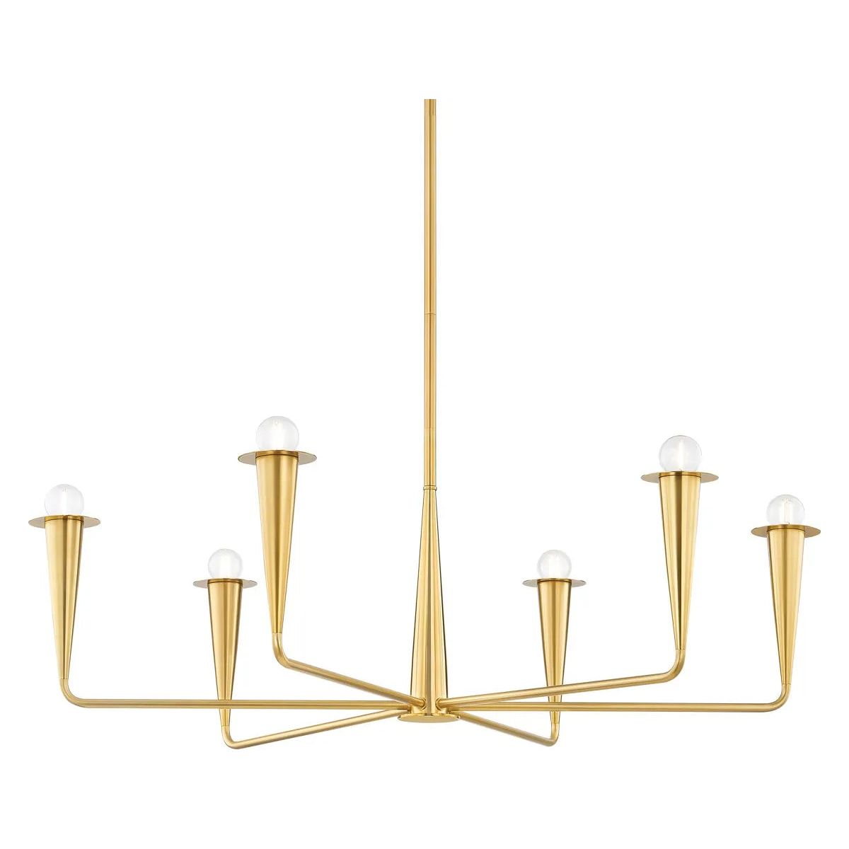 Mitzi - Danna Chandelier - H791806-AGB | Montreal Lighting & Hardware