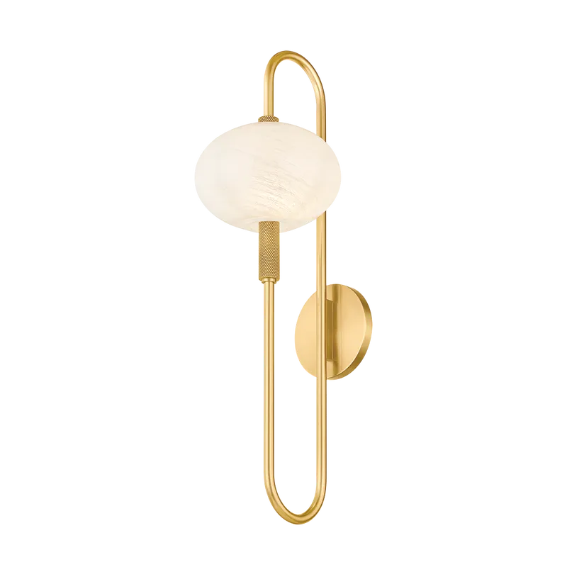 Mitzi - Delphine Wall Sconce - H896101-AGB | Montreal Lighting & Hardware