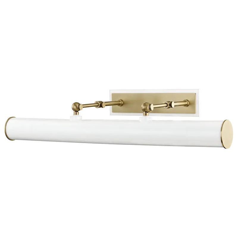 Mitzi - Holly Picture Light - HL263203-AGB/WH | Montreal Lighting & Hardware