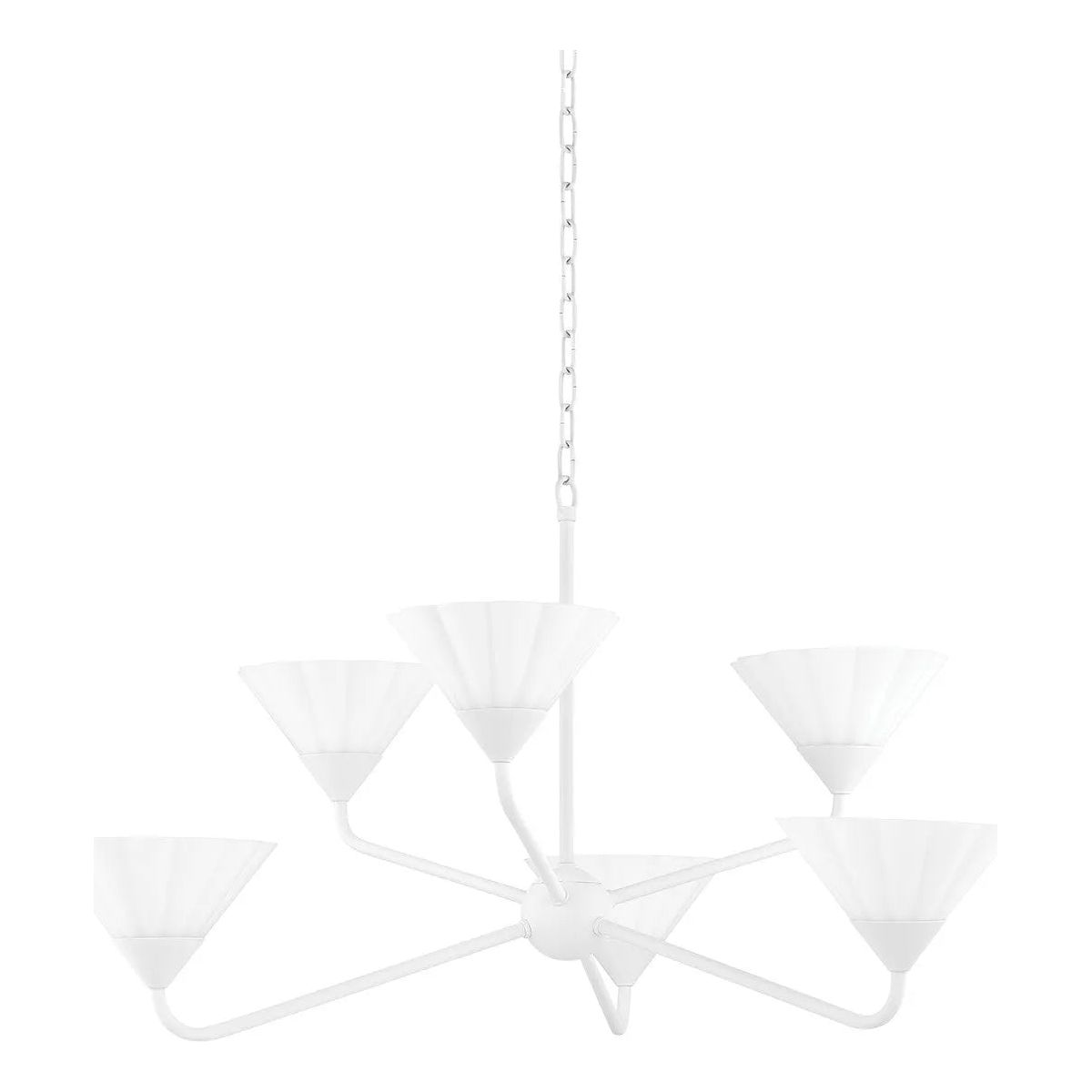 Mitzi - Kelsey Chandelier - H817806-TWH | Montreal Lighting & Hardware