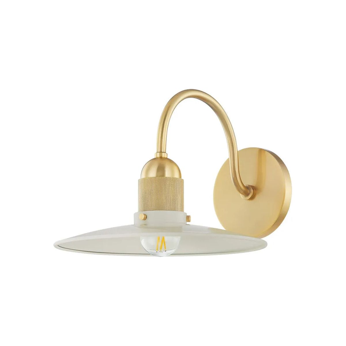 Mitzi - Leanna Wall Sconce - H793101-AGB/SCR | Montreal Lighting & Hardware