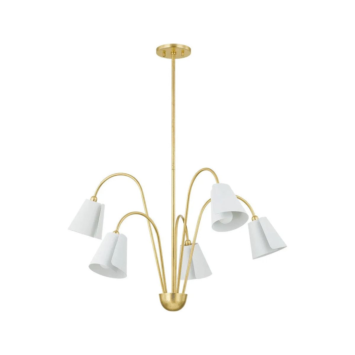 Mitzi - Lila Chandelier - H852805-GL/TWH | Montreal Lighting & Hardware