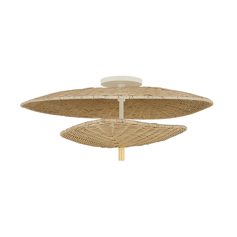 Mitzi - Marigold Semi Flush Mount - H917603-AGB | Montreal Lighting & Hardware