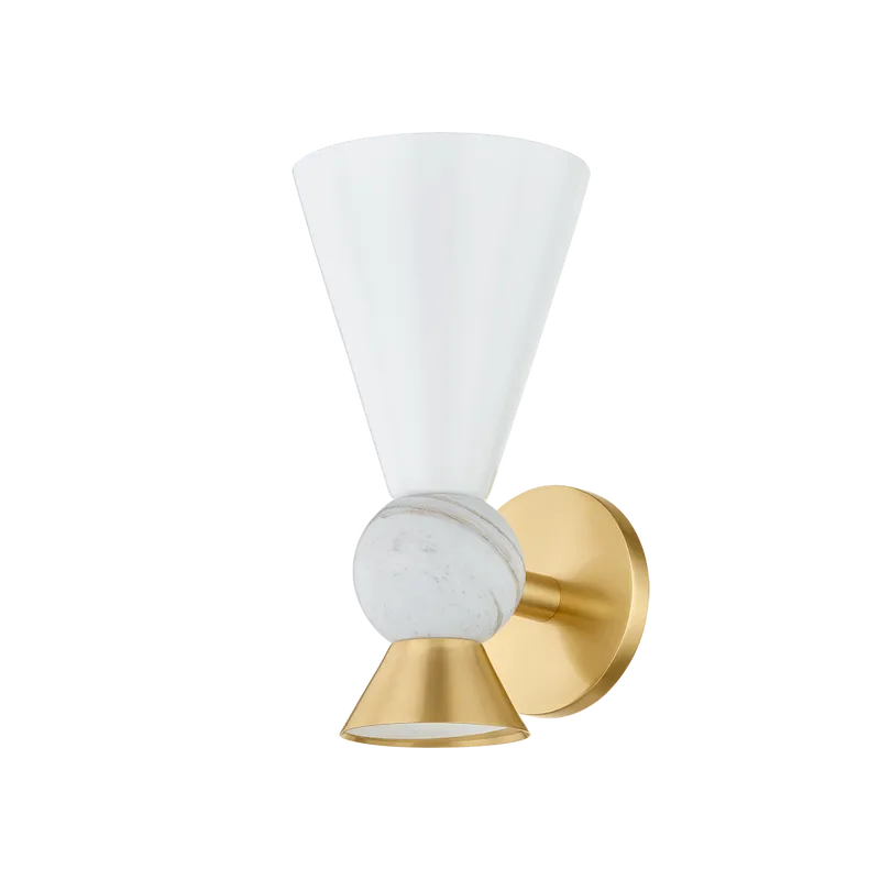 Mitzi - Mona Wall Sconce - H908101-AGB | Montreal Lighting & Hardware