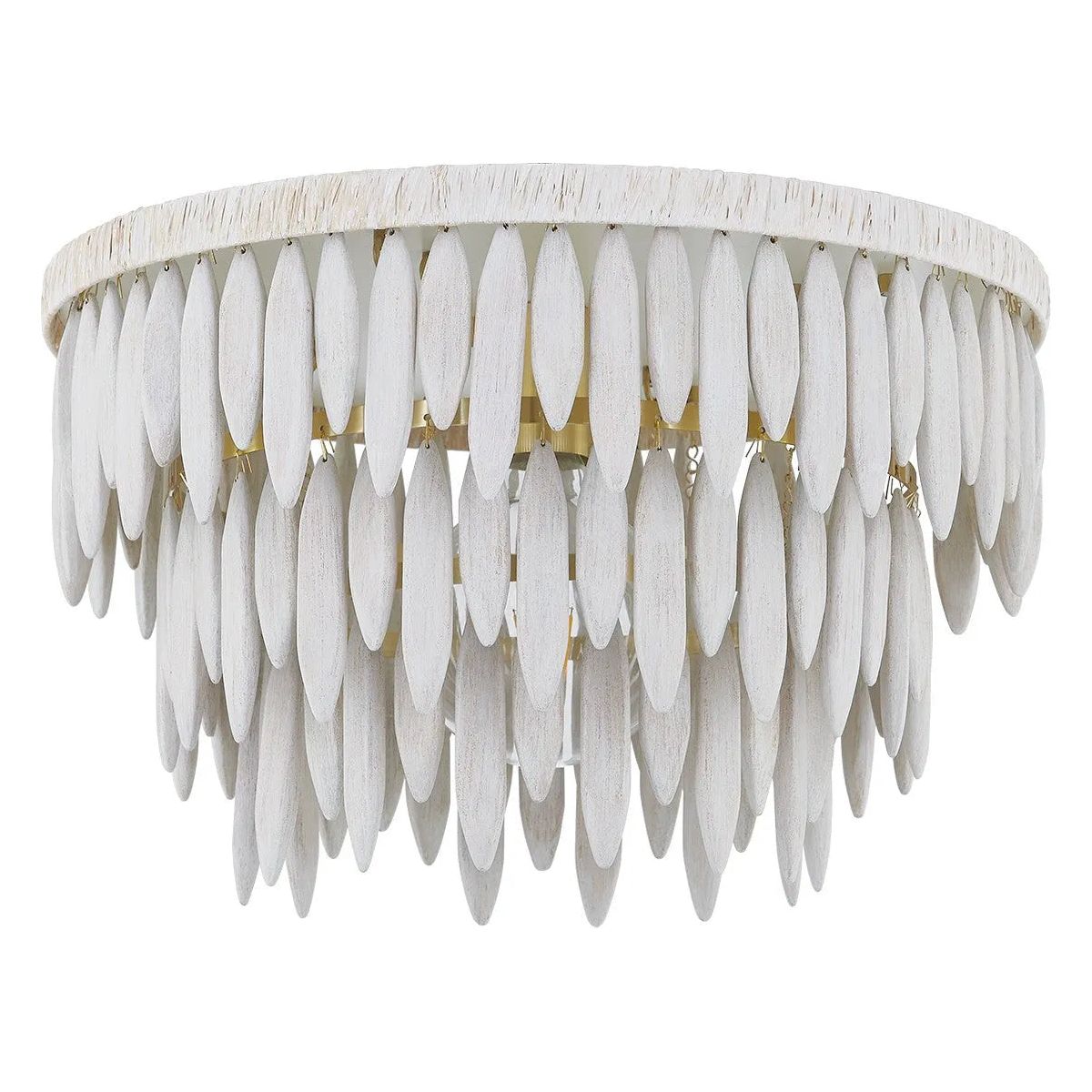 Mitzi - Tiffany Semi Flush Mount - H805501-AGB/TCR | Montreal Lighting & Hardware