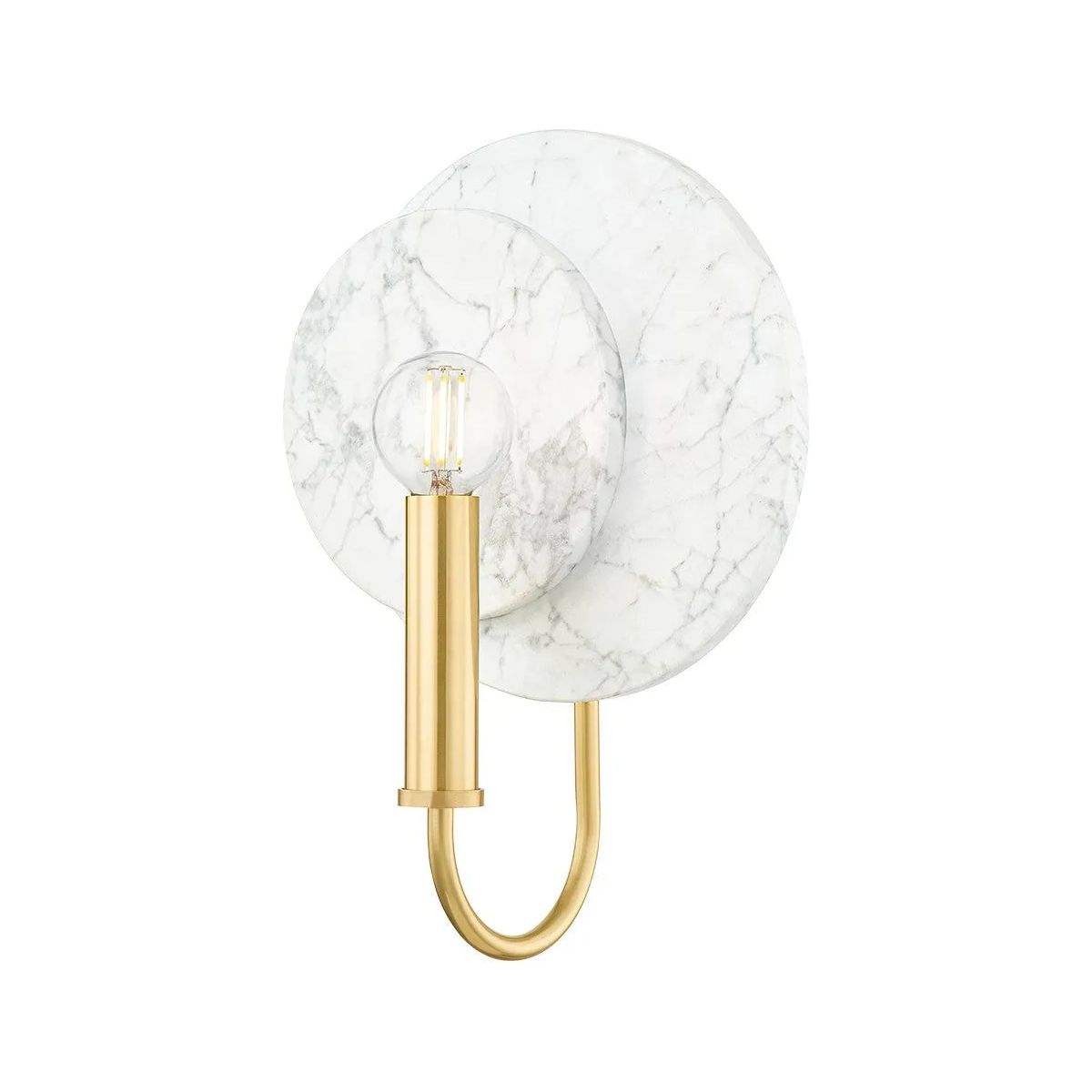 Mitzi - Tula Wall Sconce - H806101-AGB | Montreal Lighting & Hardware