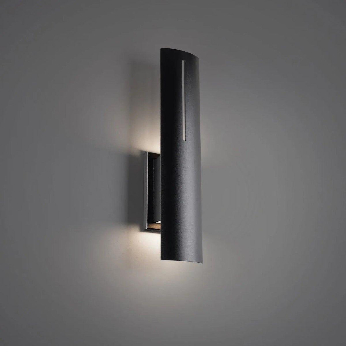 Modern Forms - Aegis LED Outdoor Wall Sconce - WS-W22320-30-BK | Montreal Lighting & Hardware