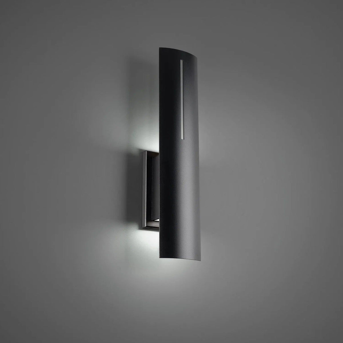 Modern Forms - Aegis LED Outdoor Wall Sconce - WS-W22320-35-BK | Montreal Lighting & Hardware