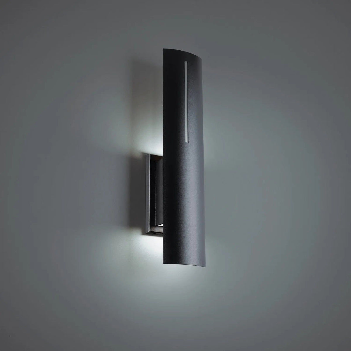 Modern Forms - Aegis LED Outdoor Wall Sconce - WS-W22320-40-BK | Montreal Lighting & Hardware