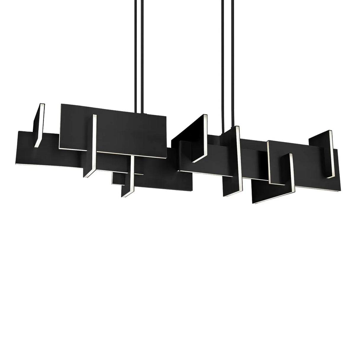 Modern Forms - Amari LED Linear Pendant - PD-79058-BK | Montreal Lighting & Hardware