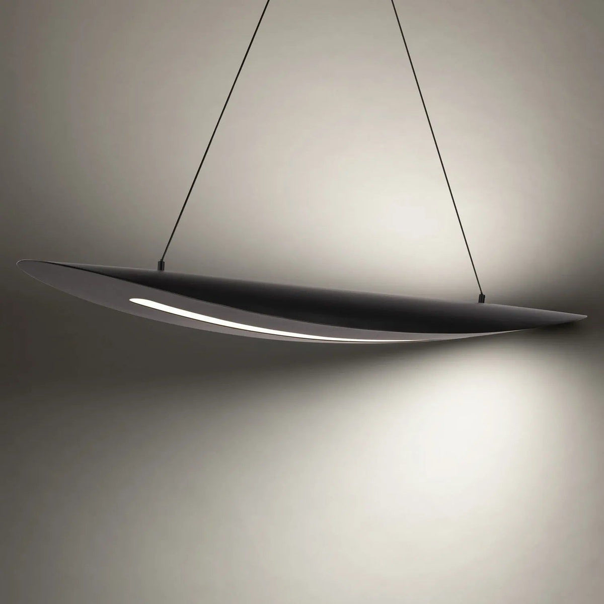 Modern Forms - Black Jack LED Linear Pendant - PD-44344-BK | Montreal Lighting & Hardware