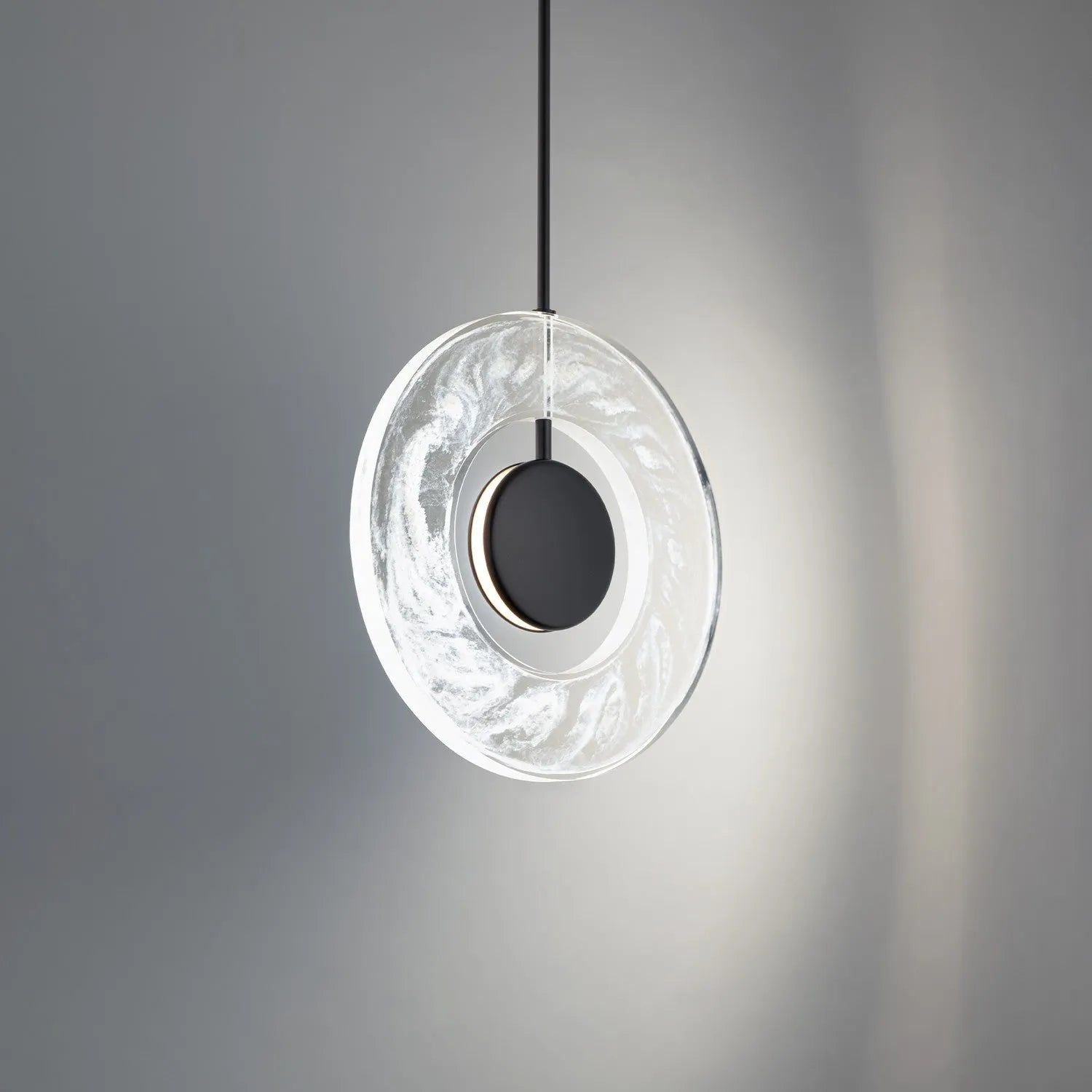 Modern Forms - Cymbal LED Mini Pendant - PD-62114-BK | Montreal Lighting & Hardware