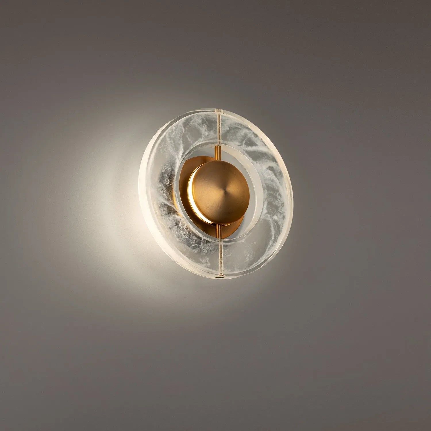 Modern Forms - Cymbal LED Wall Sconce - WS-62110-AB | Montreal Lighting & Hardware