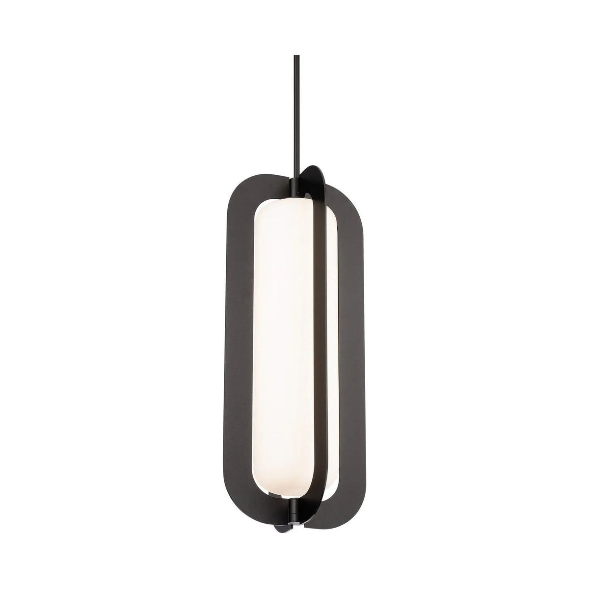 Modern Forms - Echelon LED Vertical Pendant - PD-94322-BK | Montreal Lighting & Hardware