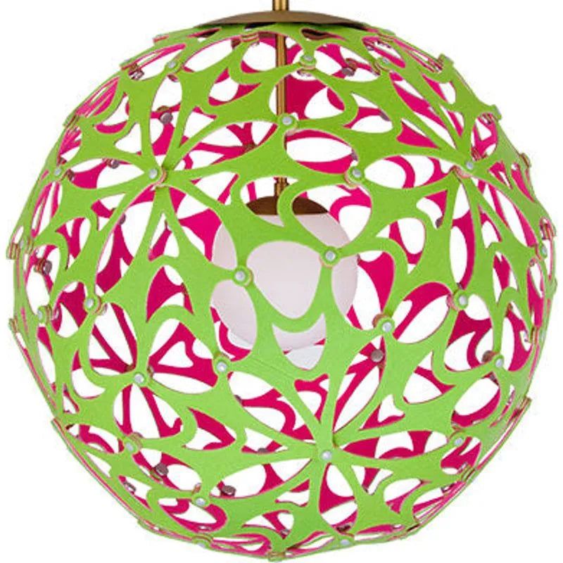 Modern Forms - Groovy LED Pendant - PD-89924-GN/PK-AB | Montreal Lighting & Hardware