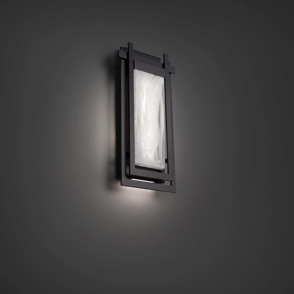 Modern Forms - Haze LED Outdoor Wall Sconce - WS-W64316-BK | Montreal Lighting & Hardware